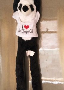 Musical Hanging Panda Plush
