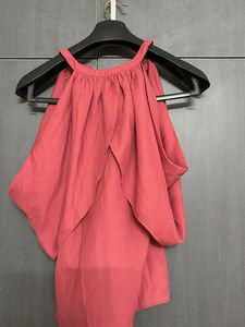 Elegant Shoulder Cut Top
