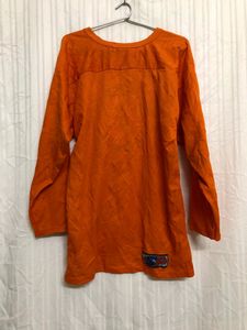 Flcxnit Orange Long Sleeve Jersey