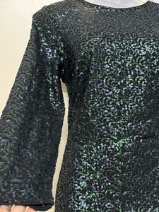 H&amp;M Branded Sequin Party Dress