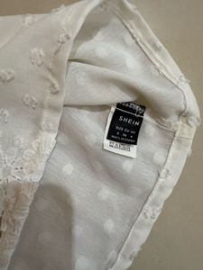 Shein White Tank Top