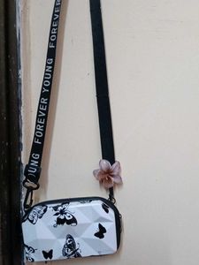 Butterfly Print Cosmetic Bag