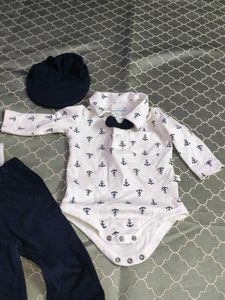 Nautical Baby Outfit - Adorable Anchor Set!