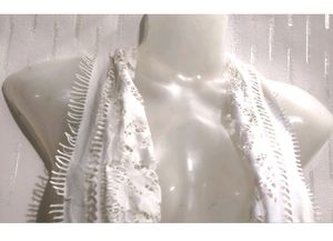 Stylish White Long Shrug For women&#39;s