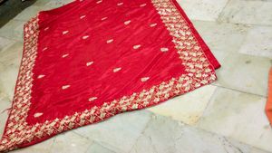 Red Saree