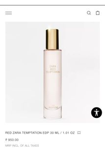 Zara Red Temptation Perfume 30 Ml