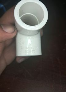 PVC 90 Degree 3 Side Pipe Connector