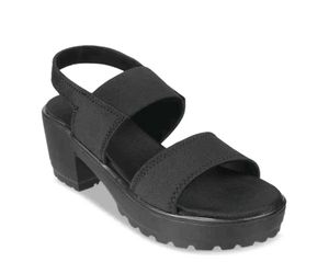 Walkway Black Sandals.