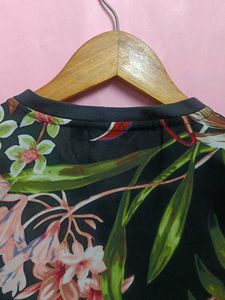Floral Bomber Jacket
