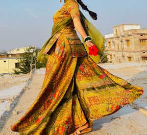 Floral Lehenga Choli Set