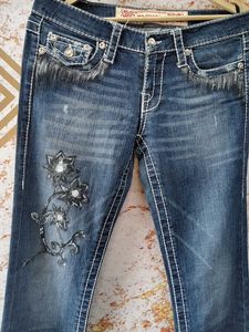 Boutique Jeans Embroidered