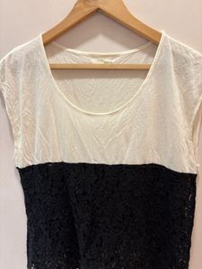 Beautiful Black And White Top