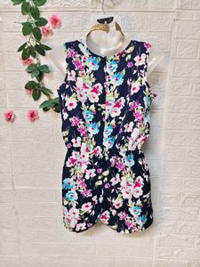 Size S/M 🎁Buy 2 Get 1 Free 🎁Floral  Jumpsuit