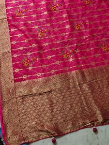 Banarasi Pink &amp; Gold Sari 🔥