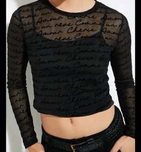 net crop top