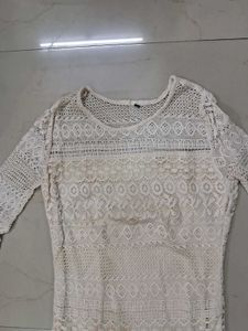 White Lace Top