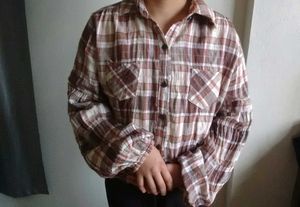 Check  Brown Shirt