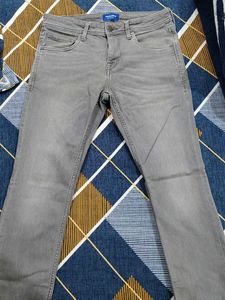 JACK&JONES Grey Denim Jeans