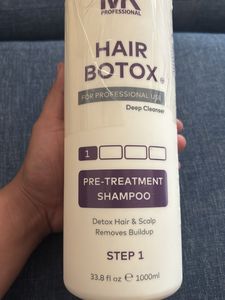 New Hair Botox Pre- Treatment Shampp