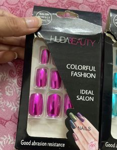 Huda Beauty Colorful Fashion Press-On Nails
