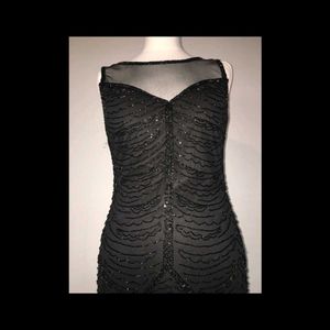 Elegant Black Cassino Gown