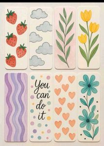 Cute Bookmarks - Set of 8