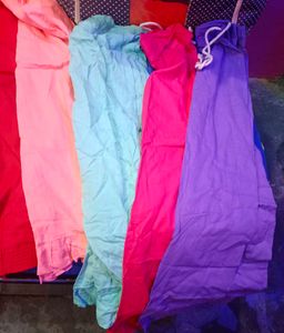 3 Or 4 Time Used Colorful Peticoat (Set Of 12)