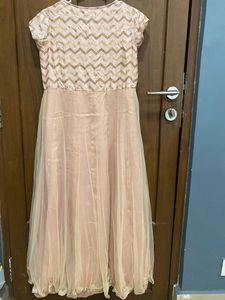 Light Pink Net Dress
