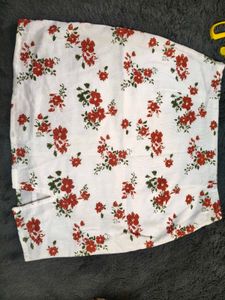 Floral Mini Skirt