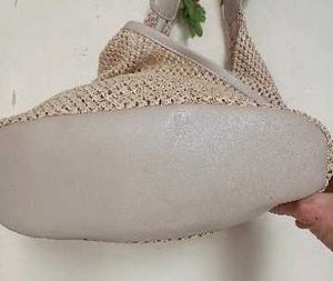 Woven Hobo Bag imported tag not available