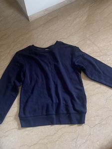 H&M COMFORTABLE BLUE SWEATSHIRT