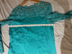 Beautiful Lace Trim Top