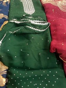 Elegant Salwar Kameez Sets 3pc Combo