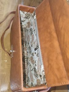 Leather Statement Bag