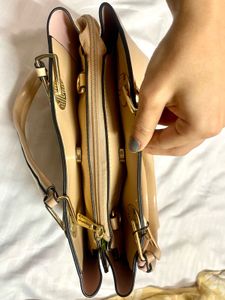Elegant Beige Handbag