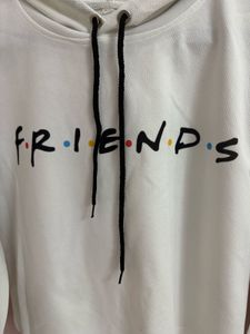 Friends White Hoodie
