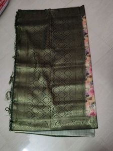 Floral Print Saree