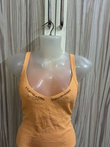 Orange Tank Top