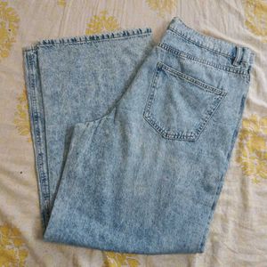 Blue Washed Pants