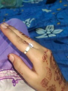 Sparkling Silver Ring
