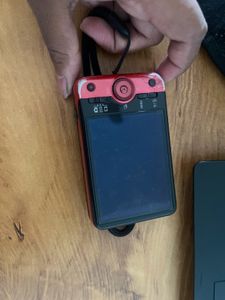 Red Sony Cybershot 16.2 Megapixels