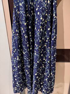 NEW FLORAL BLUE MAXI DRESS