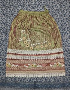 Beautiful Olive Semi Bridal Lehenga Set