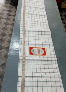 Titanic Brand Lungies - White &amp; Green Plaid