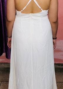 Sexy Jumpsuit With Veil🦢🤍