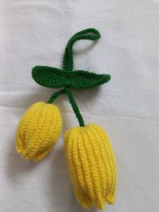 Crochet Tulip Decoration