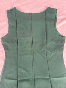 Emerald Green Sleeveless Dress