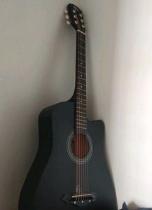 ACOUSTIC GUITAR - BLACK FINISH 🎸