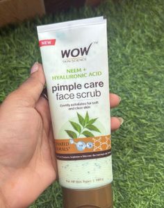 WOW Skin Science Pimple Care Scrub