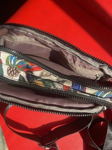Kipling Tropical Floral Belt Bag